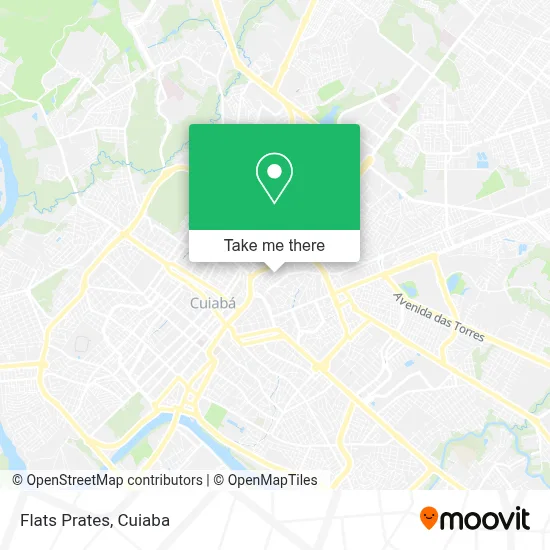 Flats Prates map