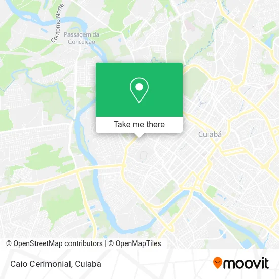Caio Cerimonial map