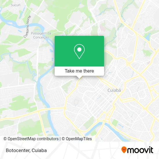 Botocenter map
