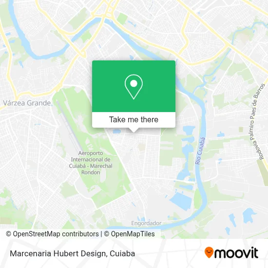 Marcenaria Hubert Design map