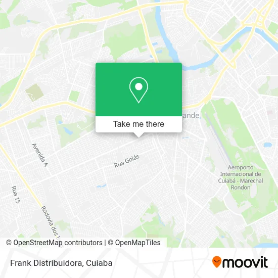 Frank Distribuidora map