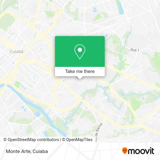 Monte Arte map