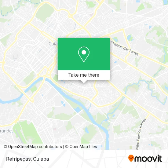 Refripeças map