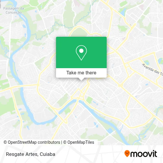 Resgate Artes map