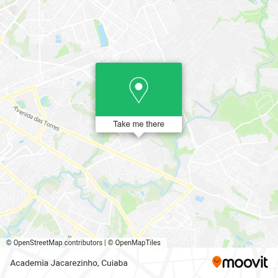 Academia Jacarezinho map