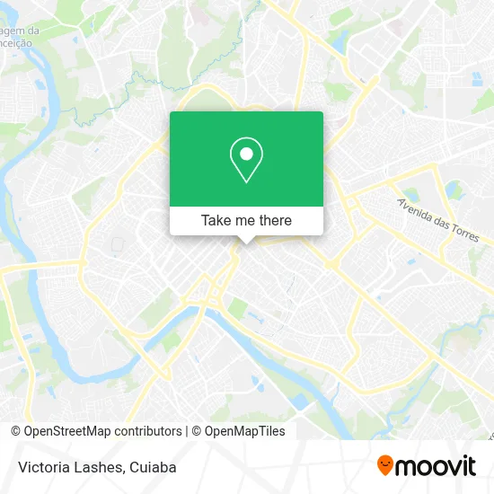Victoria Lashes map