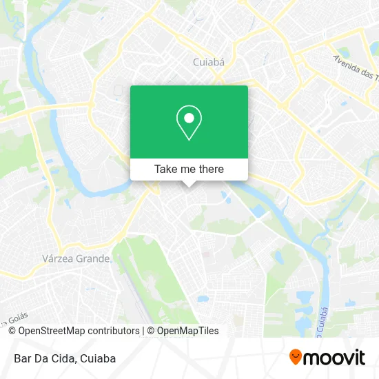 Bar Da Cida map