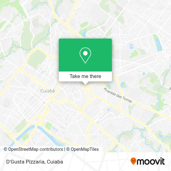 D'Gusta Pizzaria map