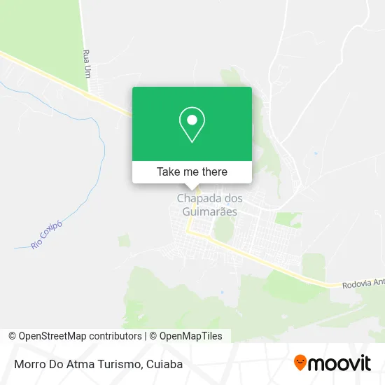 Morro Do Atma Turismo map