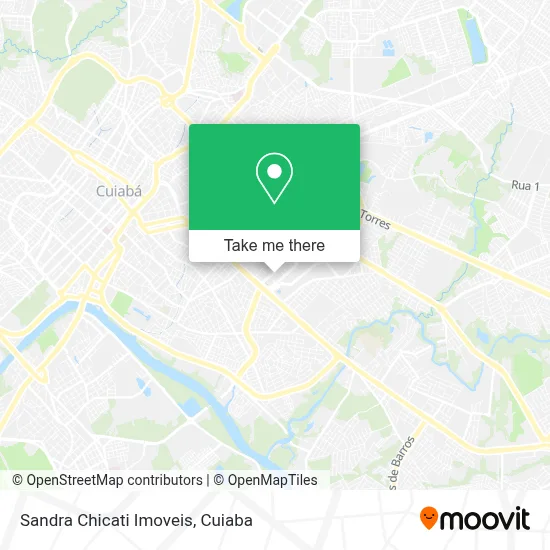 Sandra Chicati Imoveis map