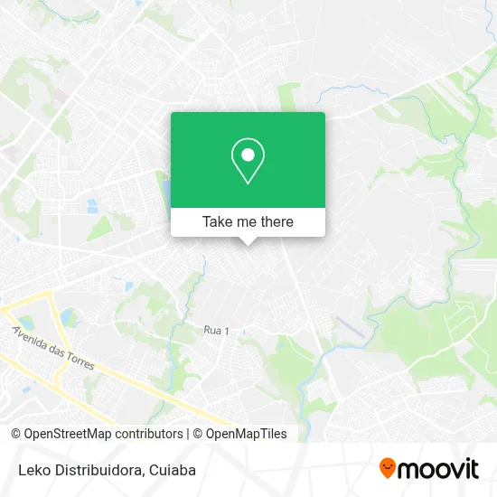 Leko Distribuidora map