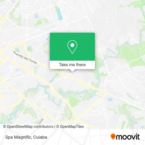 Spa Magnific map