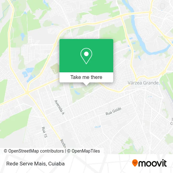 Rede Serve Mais map