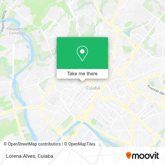 Lorena Alves map