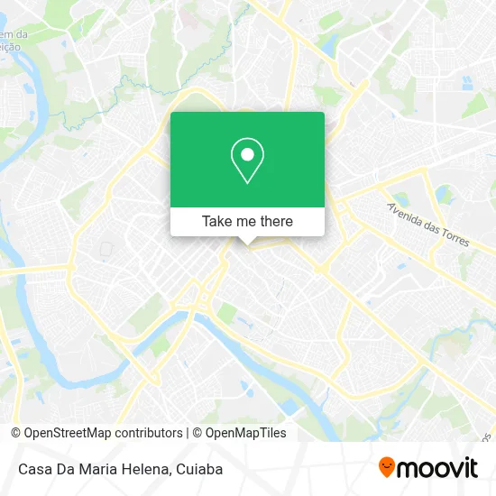 Casa Da Maria Helena map