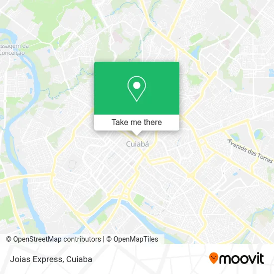 Joias Express map