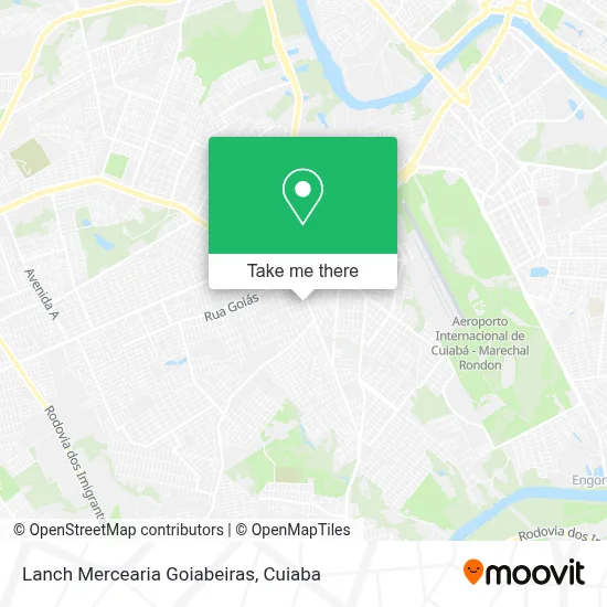 Lanch Mercearia Goiabeiras map