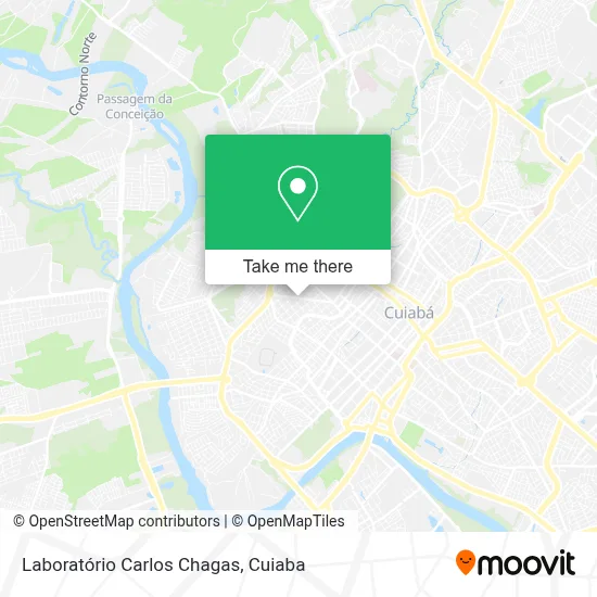 Laboratório Carlos Chagas map
