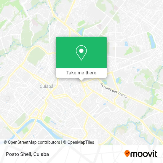 Posto Shell map