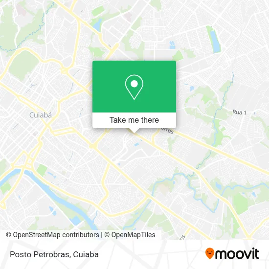 Posto Petrobras map