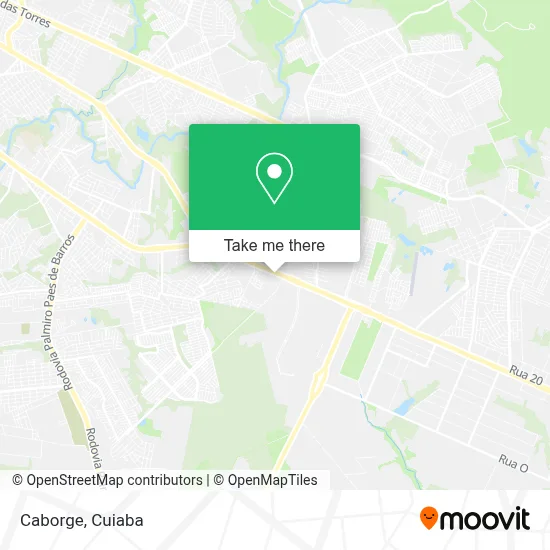 Caborge map
