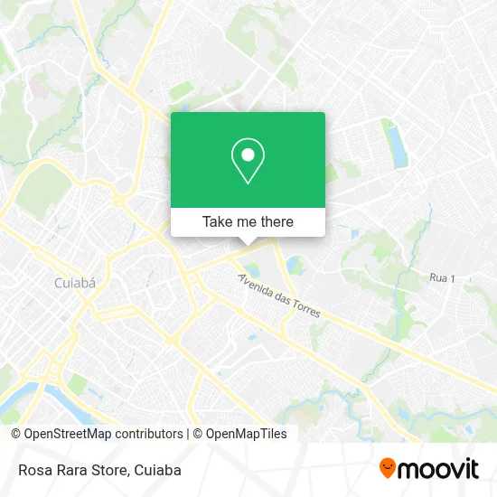 Rosa Rara Store map