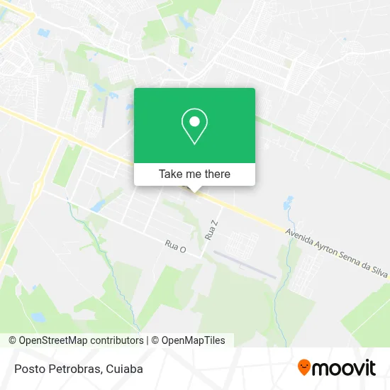 Posto Petrobras map