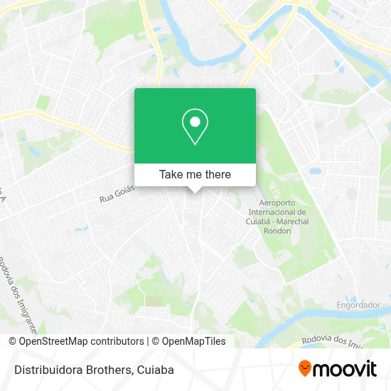 Distribuidora Brothers map