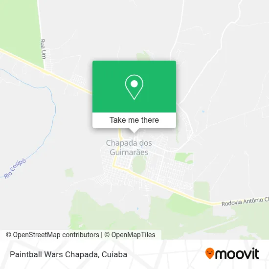 Paintball Wars Chapada map