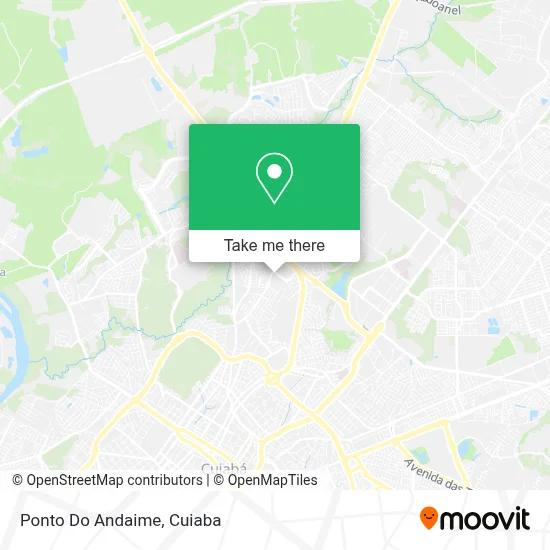 Ponto Do Andaime map