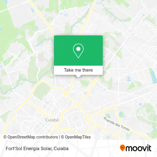 Fort'Sol Energia Solar map