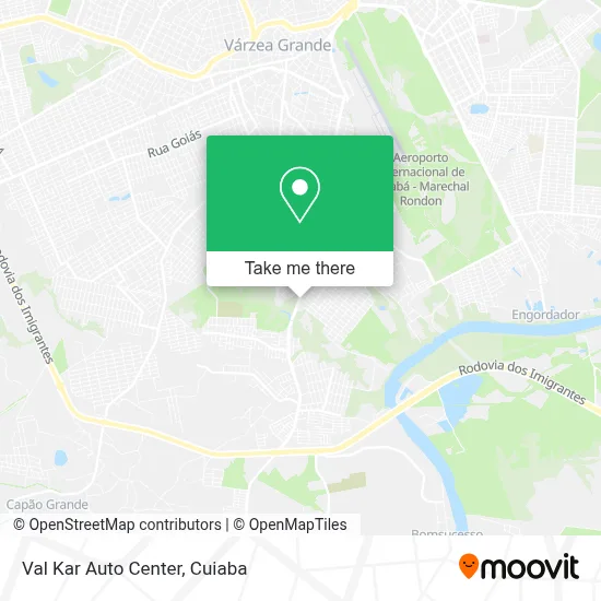 Val Kar Auto Center map
