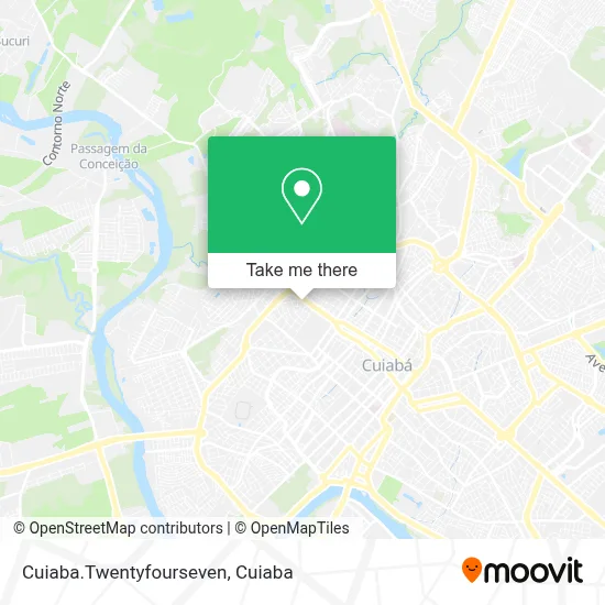 Cuiaba.Twentyfourseven map