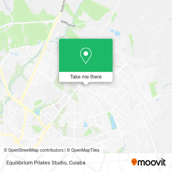 Equilibrium Pilates Studio map