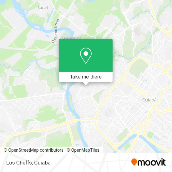 Los Cheffs map
