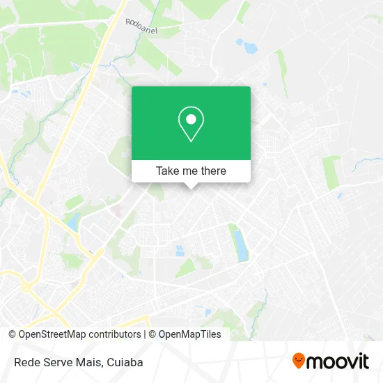 Rede Serve Mais map