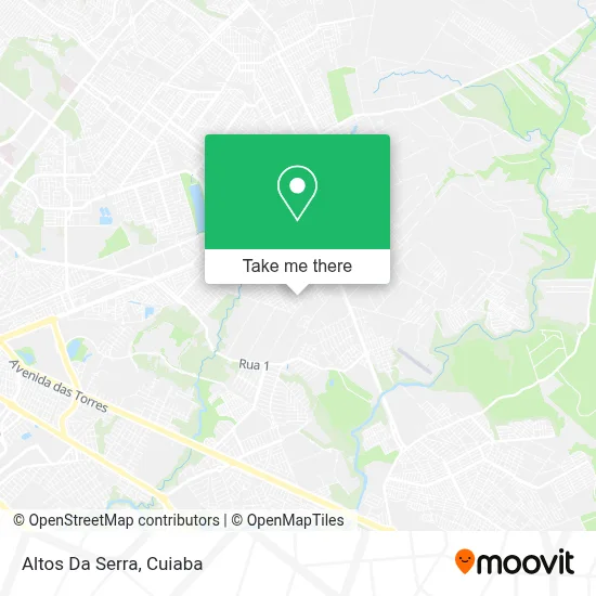 Altos Da Serra map