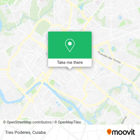 Tres Poderes map