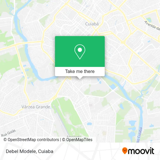Debel Modele map