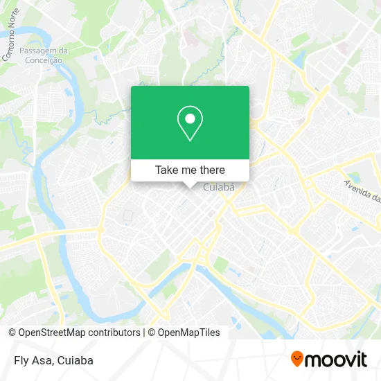Fly Asa map