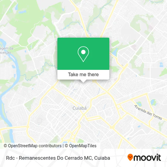 Rdc - Remanescentes Do Cerrado MC map