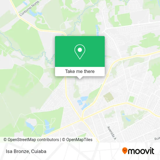 Isa Bronze map