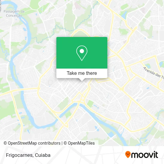 Frigocarnes map