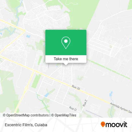 Excentric Film's map