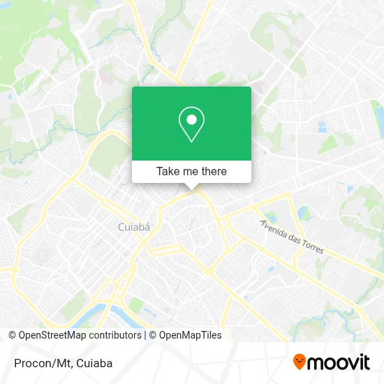 Procon/Mt map