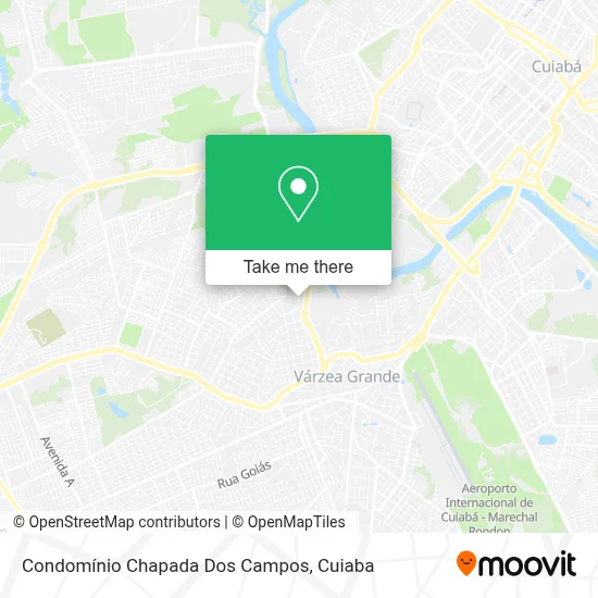 Condomínio Chapada Dos Campos map