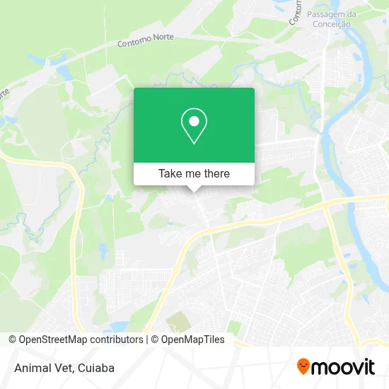 Animal Vet map