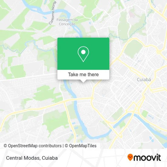 Central Modas map