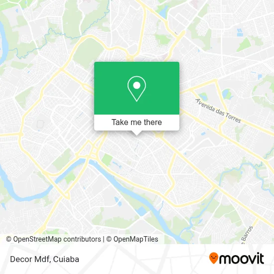 Decor Mdf map