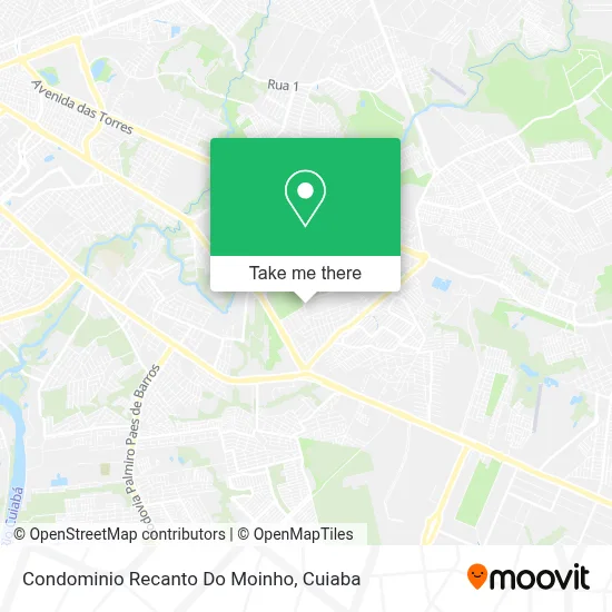 Condominio Recanto Do Moinho map